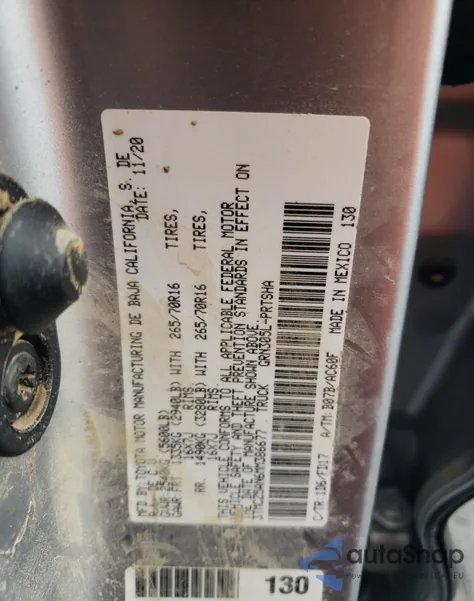 2021 Toyota Tacoma Double Cab from USA, damaged, VIN 3TMCZ5AN6MM386677